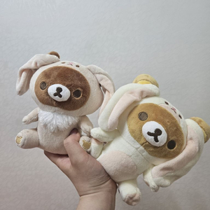 (고전정품세트) 리락쿠마 코구마 롭이어 토끼 인형