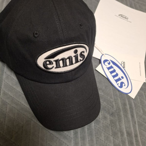 이미스 emis 볼캡 블랙 미사용 새상품