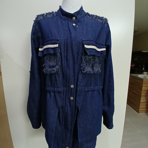 MINK DESIGN 여 야상형 청자켓 완전새옷