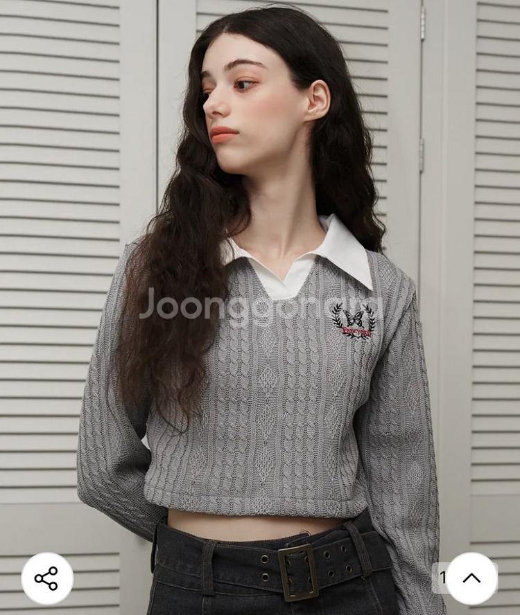 네스티팬시클럽 베이리프 카라티 그레이--1