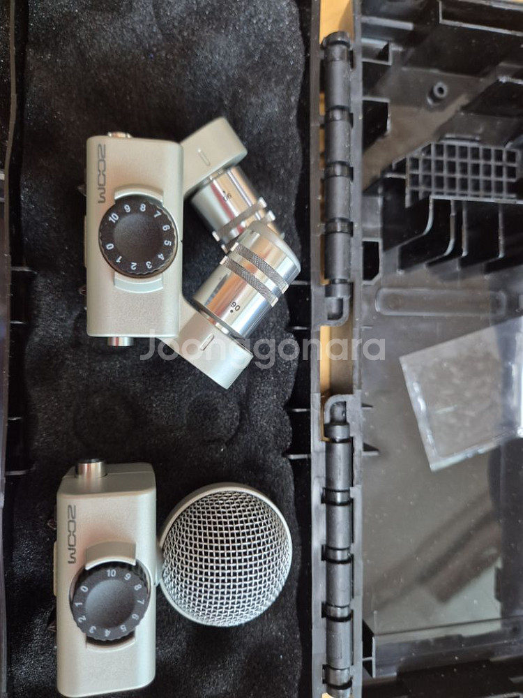 Zoom h6 레코더+mid side mic+액세서리팩--8