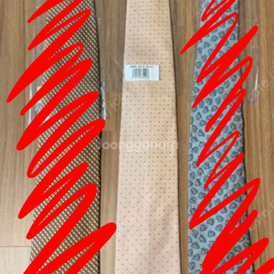 새제품 에르메네질도 제냐 비비안웨스트우드 실크넥타이 이미지