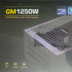 1250w 세고탭 골드 파워 팝니다.