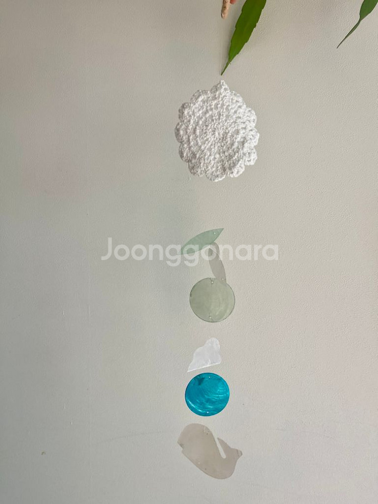 돌고래 자개모빌 새상품--3