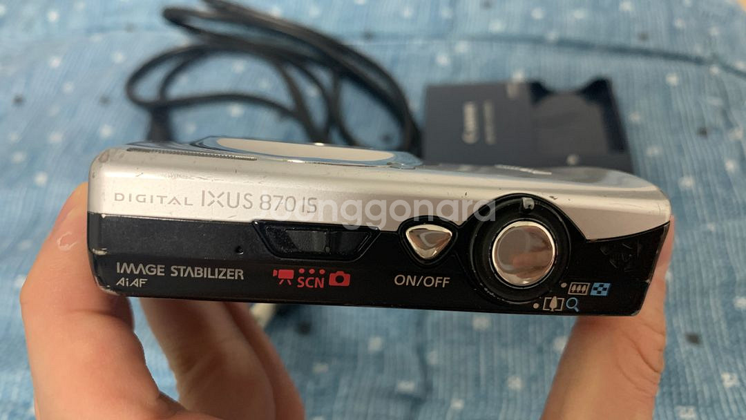 한글메뉴 국내정품 캐논 익서스 870 팝니다--6