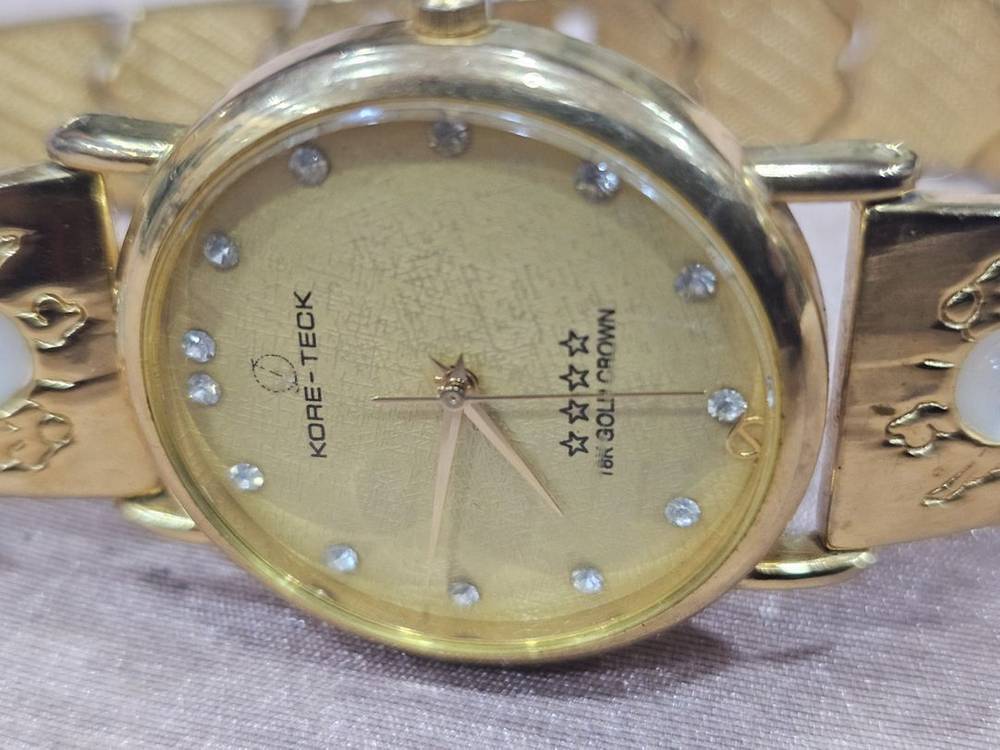 효도시계/건강시계 KORE-TECK 크라운18k 여성용--2