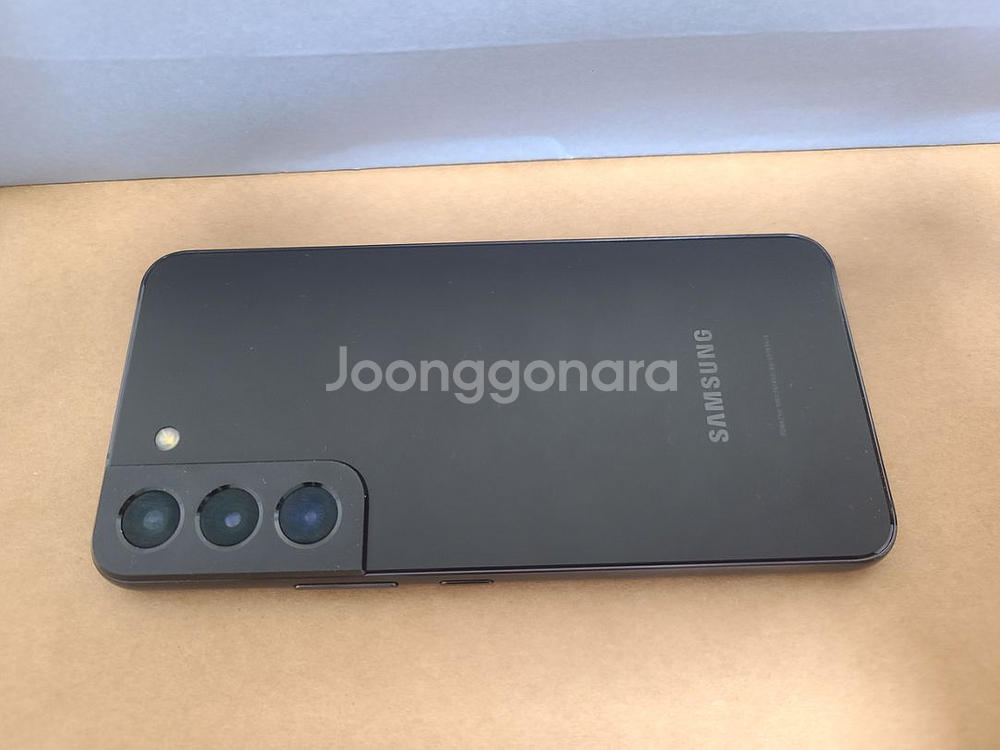 S22 블랙 자급제 256GB 상태 최상, 풀박스--6