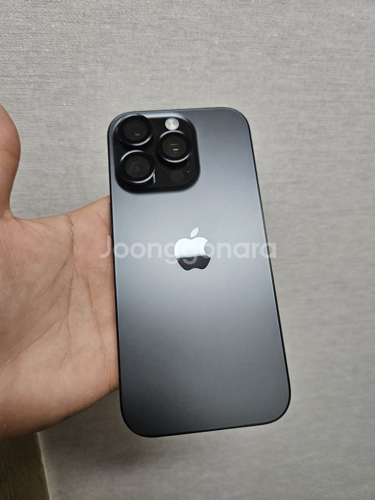 아이폰16프로 512 유심기변용 블랙팝니다--5