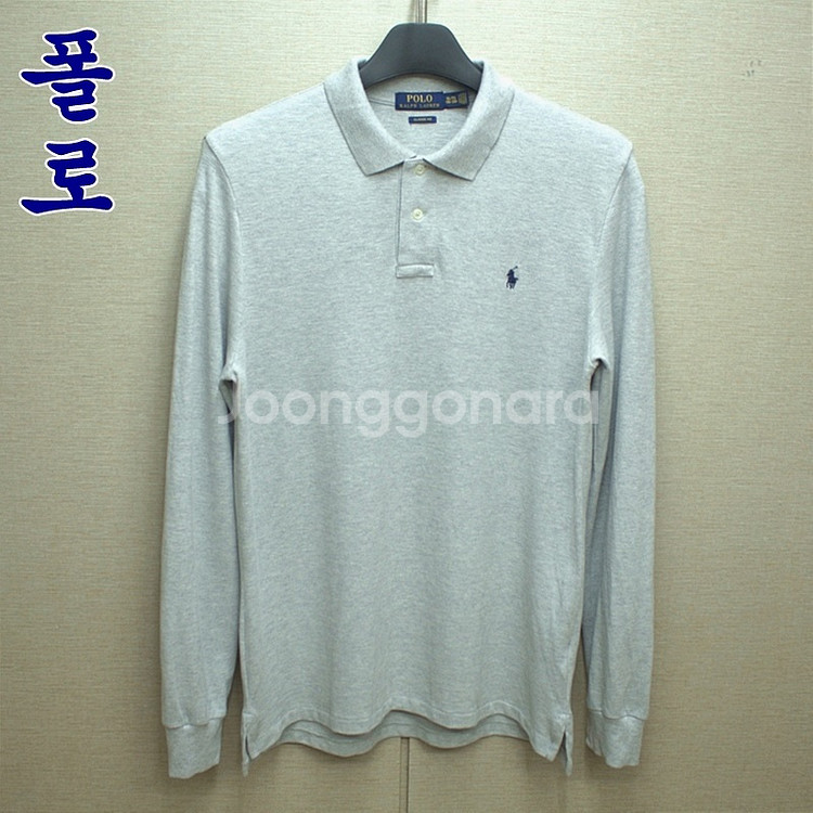 0089-폴로정품(100)/순면,긴팔카라티셔츠/구제시장--0