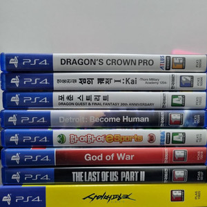 중고 PS4 타이틀 팝니다