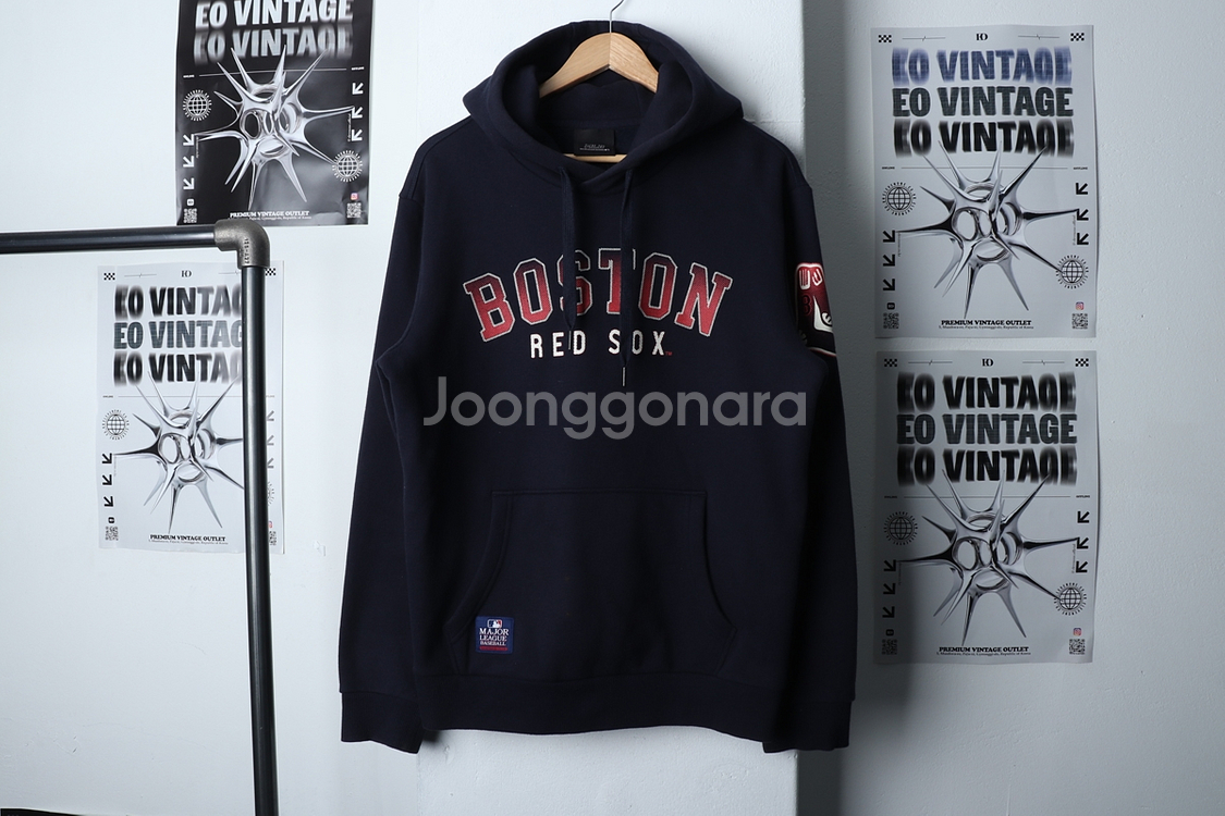 (XL) MLB 엠엘비 후드티셔츠 보스턴 작은이염--1