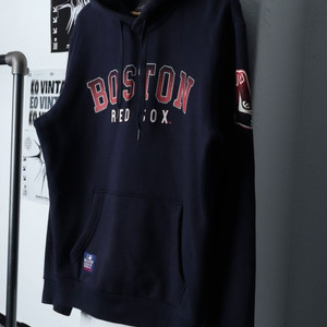 (XL) MLB 엠엘비 후드티셔츠 보스턴 작은이염