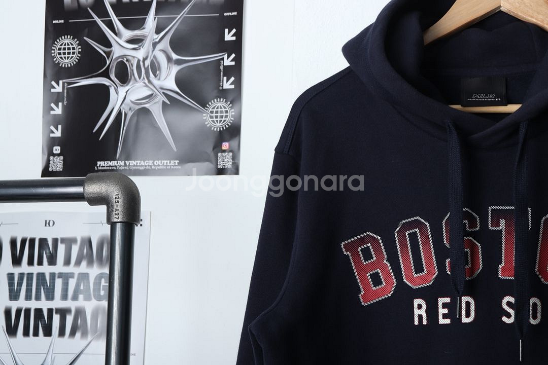 (XL) MLB 엠엘비 후드티셔츠 보스턴 작은이염--2