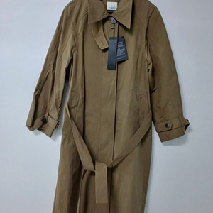 여성 더엣지 롱 트렌치코트 (새상품.오버핏95-100)