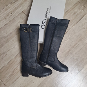 세스띠 소가죽 롱부츠