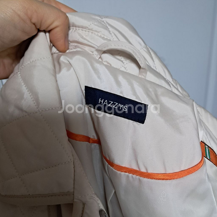 헤지스 퀼팅자켓 누빔 점퍼 55-날씬66--5