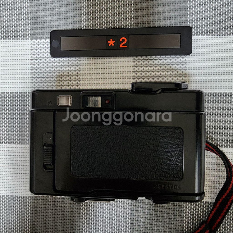 코니카 C35 EF3 블랙바디 필름카메라--2