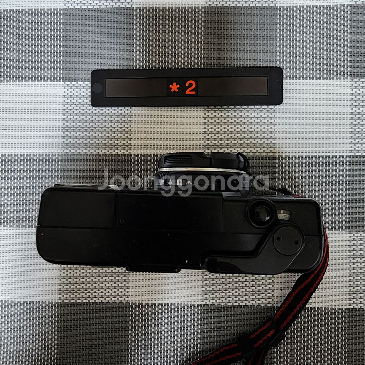 코니카 C35 EF3 블랙바디 필름카메라--1
