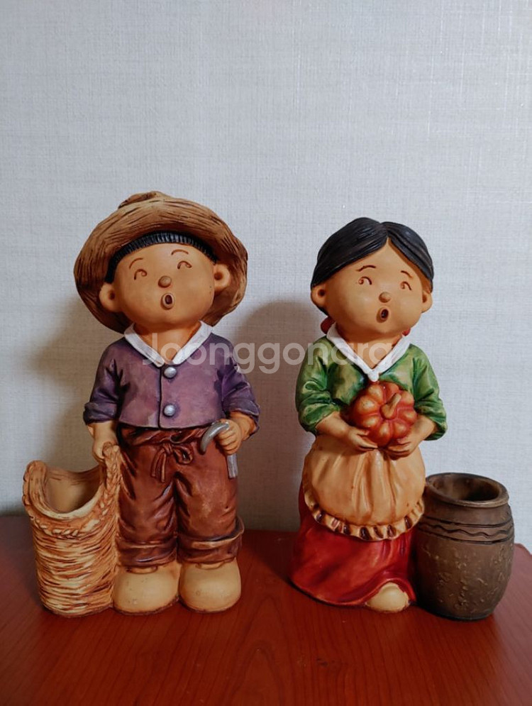 인테리어 소품 - 농부와 아내--0