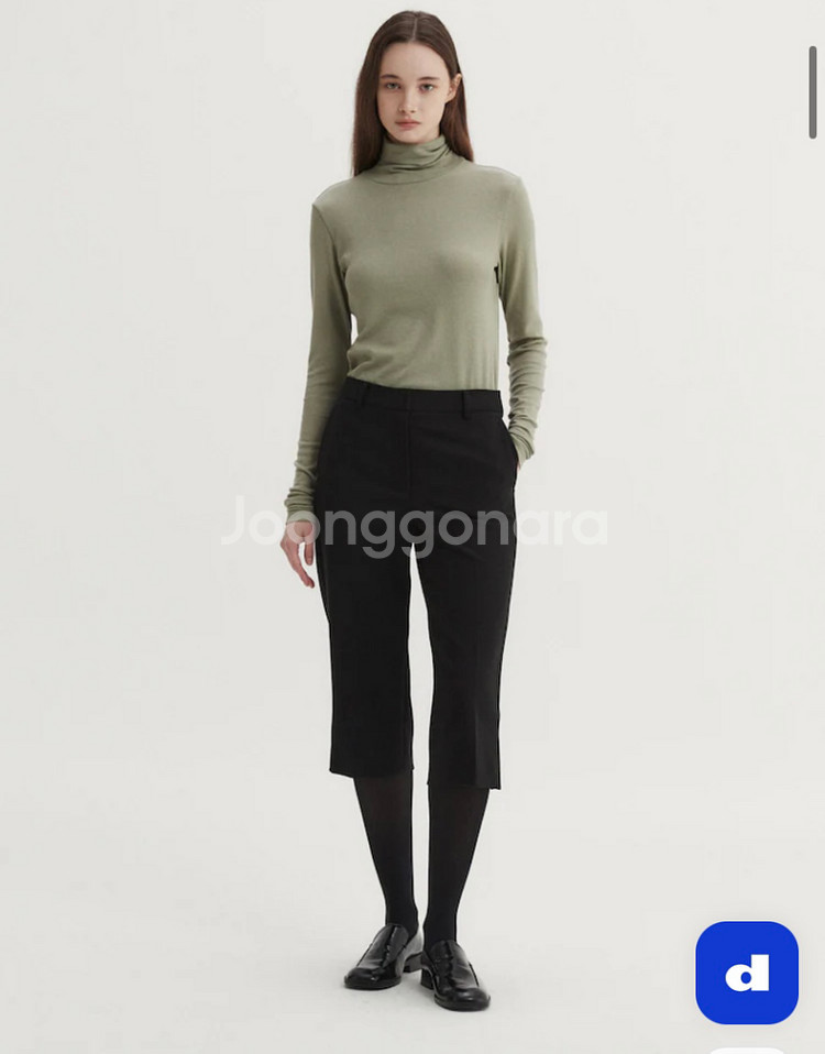 이아 카프리 팬츠 새상품 팝니다--0
