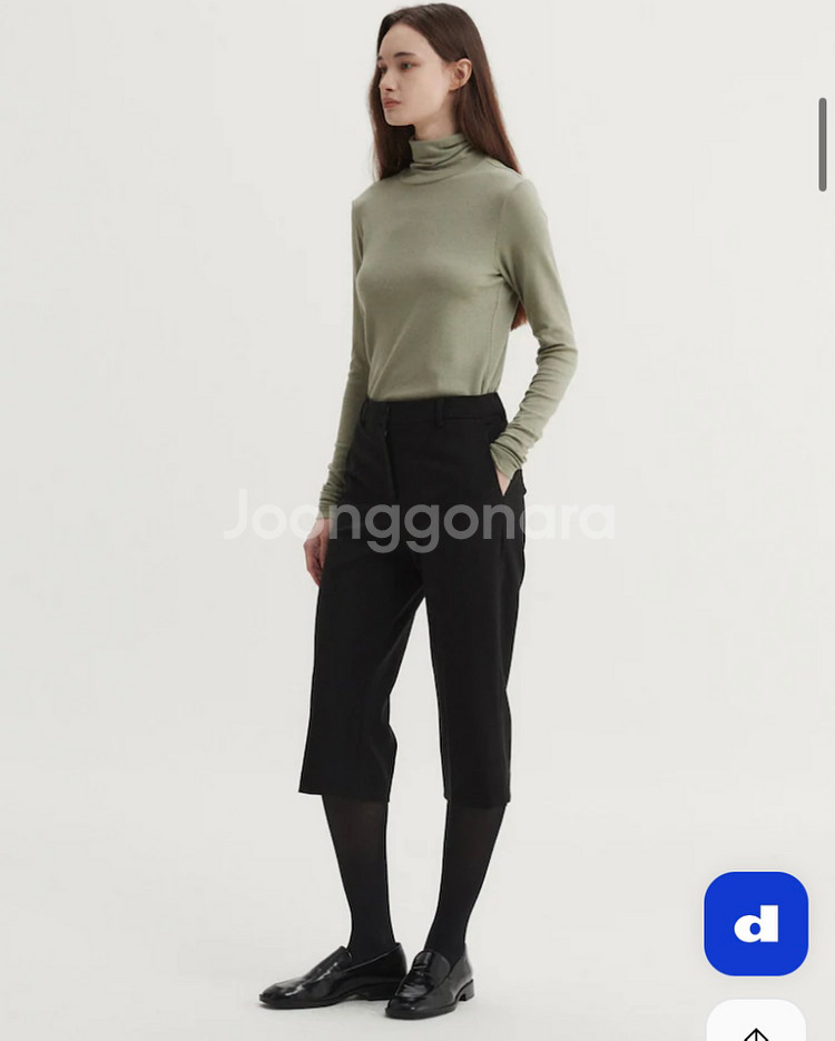 이아 카프리 팬츠 새상품 팝니다--1