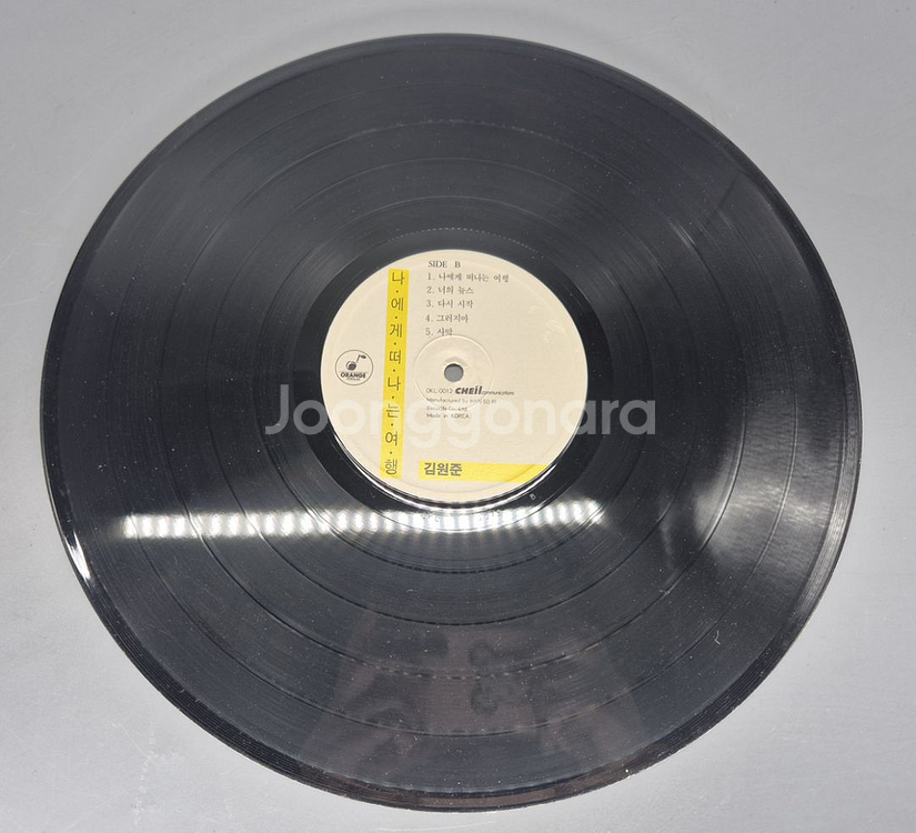 김원준 2집 LP판--4