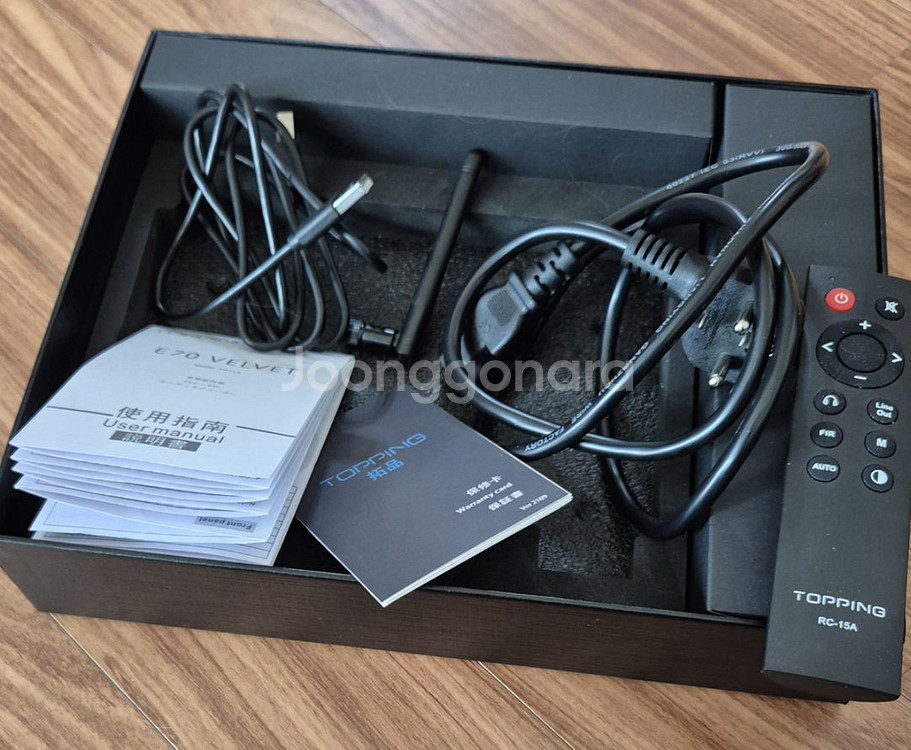 TOPPING E70 VELVET DAC 판매합니다--3