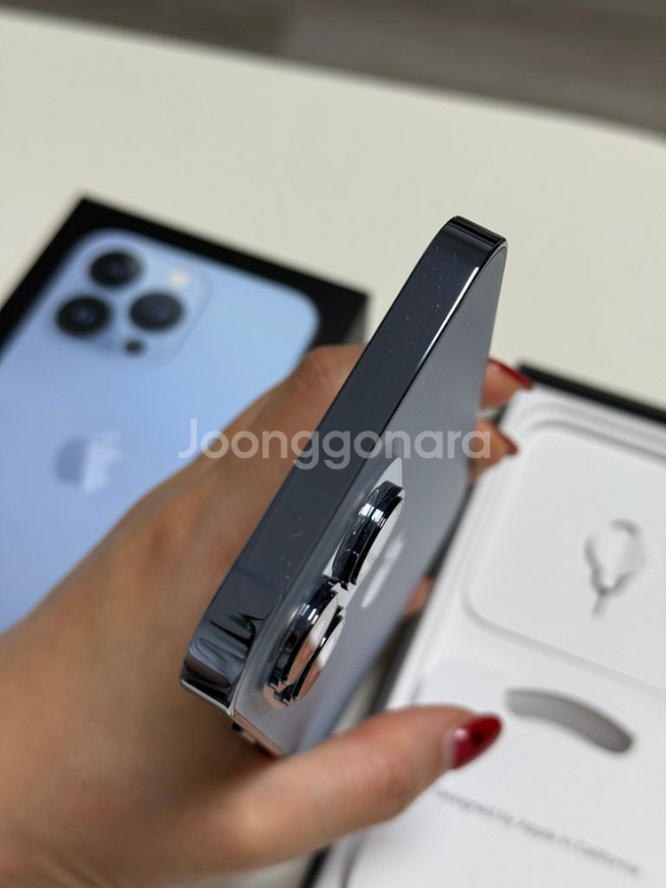 아이폰 13 Pro 256G 시에라블루 (해외직구)--4