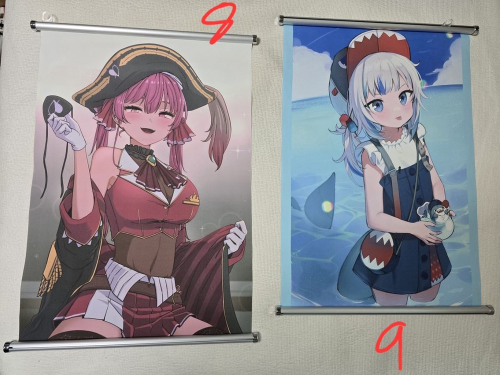 서코 비공식 굿즈 호쇼마린 등 판매합니다. 이미지