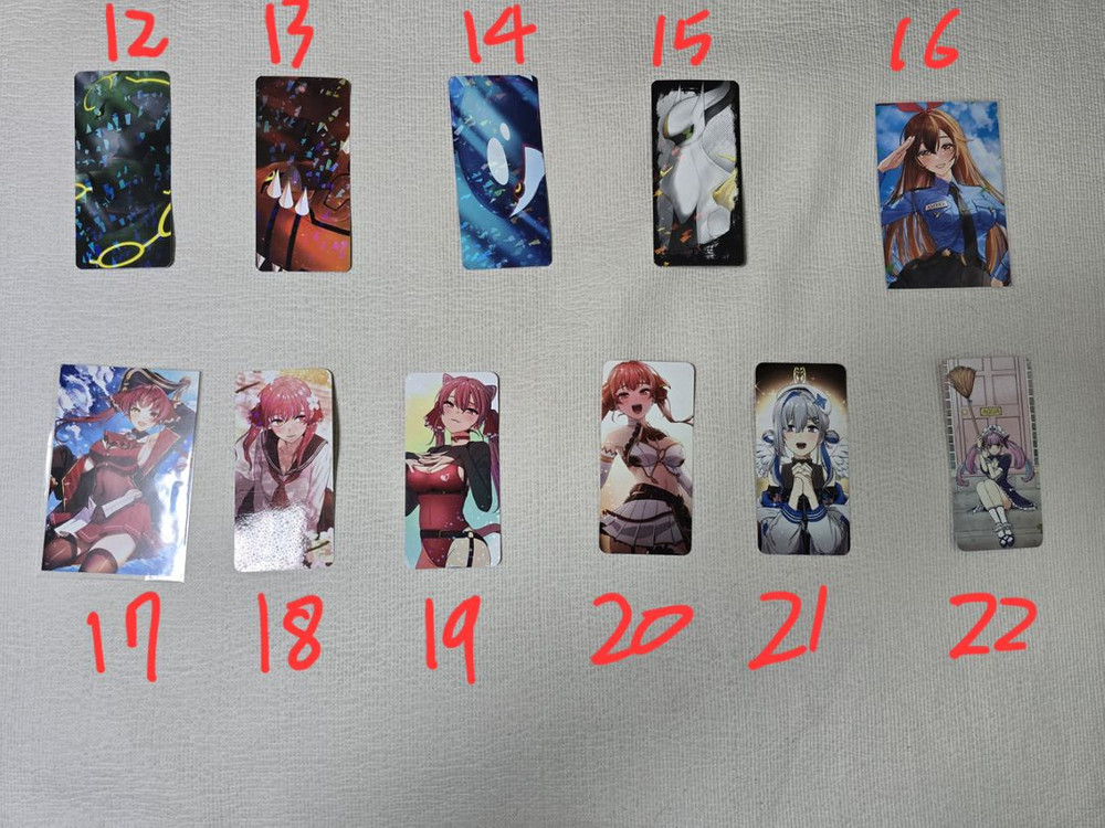 서코 비공식 굿즈 호쇼마린 등 판매합니다. 이미지