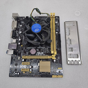CPU i5-4690 +ASUS 메인보드 +쿨러 입니다