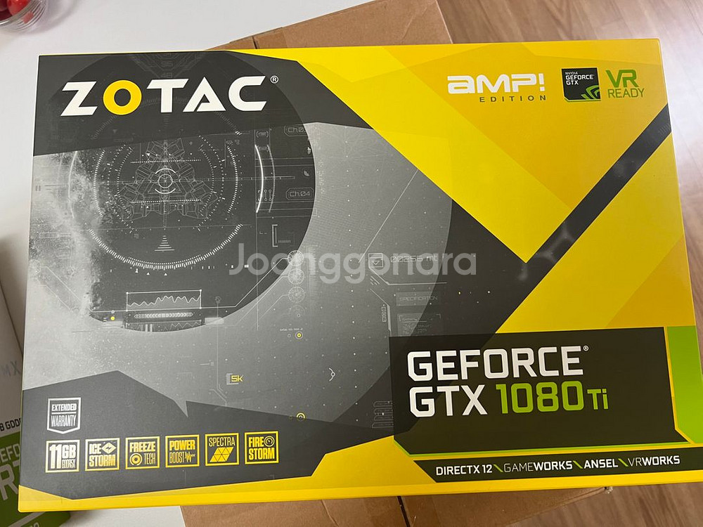 조텍 지포스 GTX 1080Ti AMP 에디션 팔아요--1