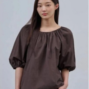 빈폴레이디스 나일론 원넥 볼륨블라우스