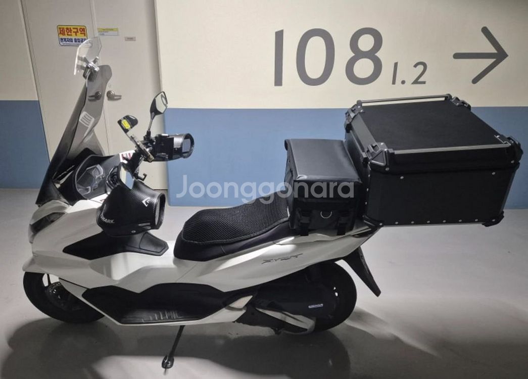 혼다 pcx125/22년식/3만키로때/배달튜닝완/210--4
