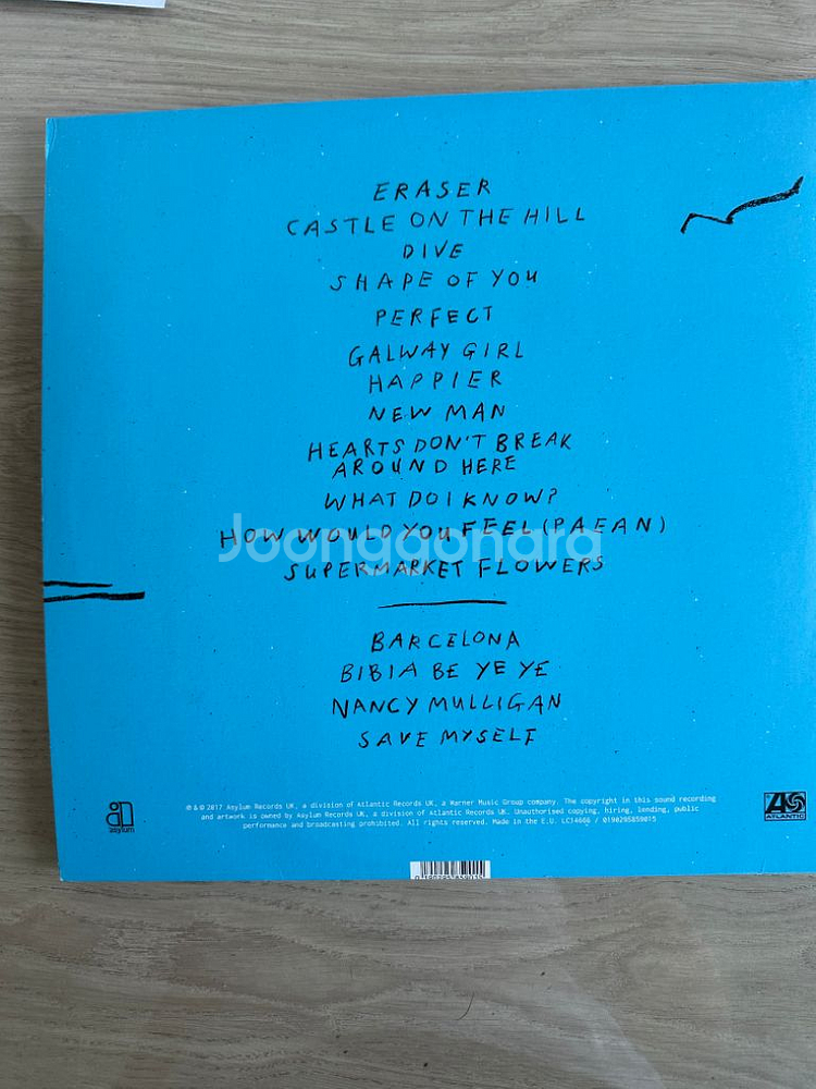 에드시런 DIVIDE LP--2