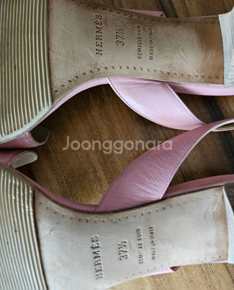 에르메스 정품 샌들--4