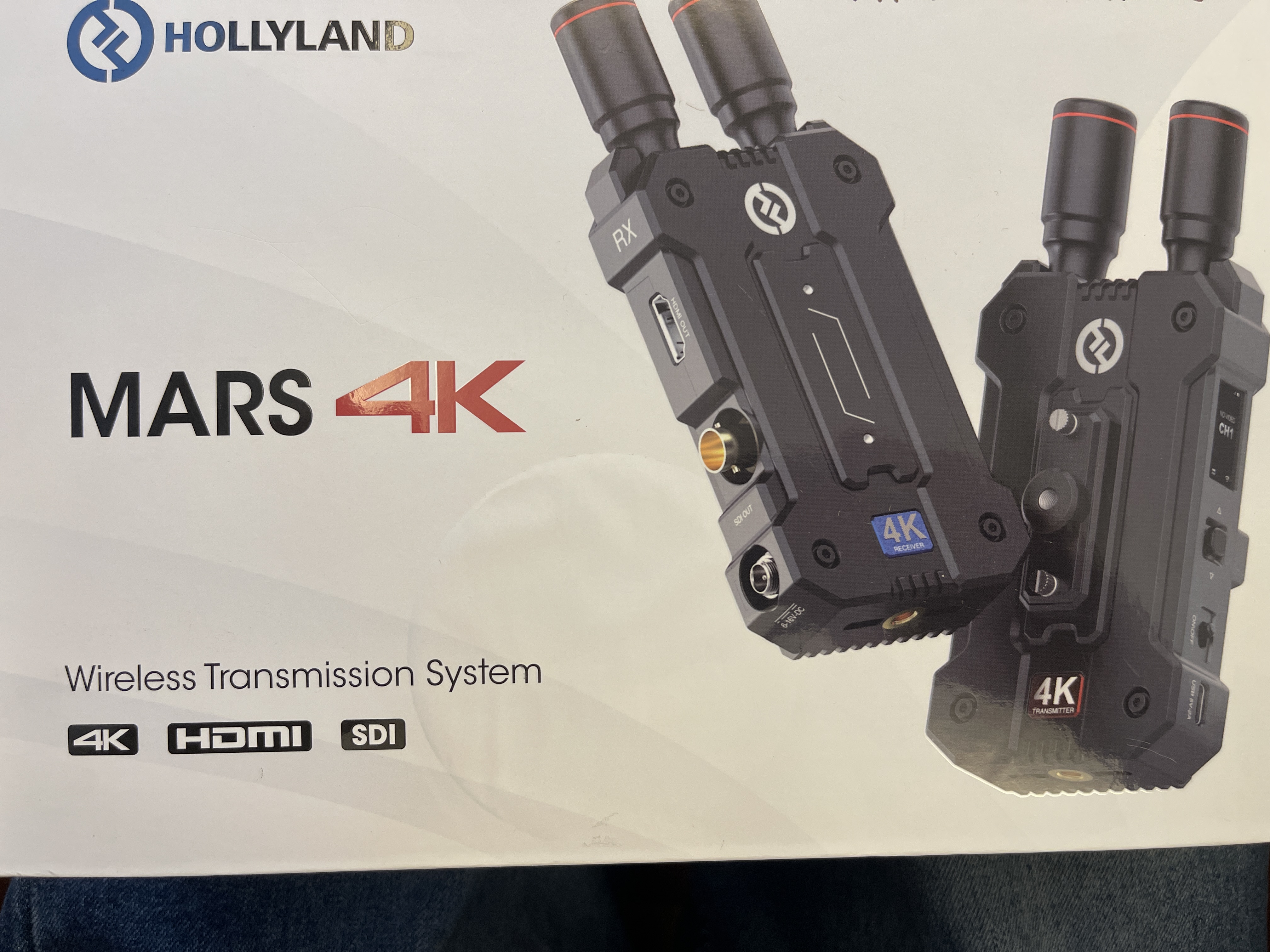 홀리랜드 MARS 4K 무선영상송수신기 SDI HDMI