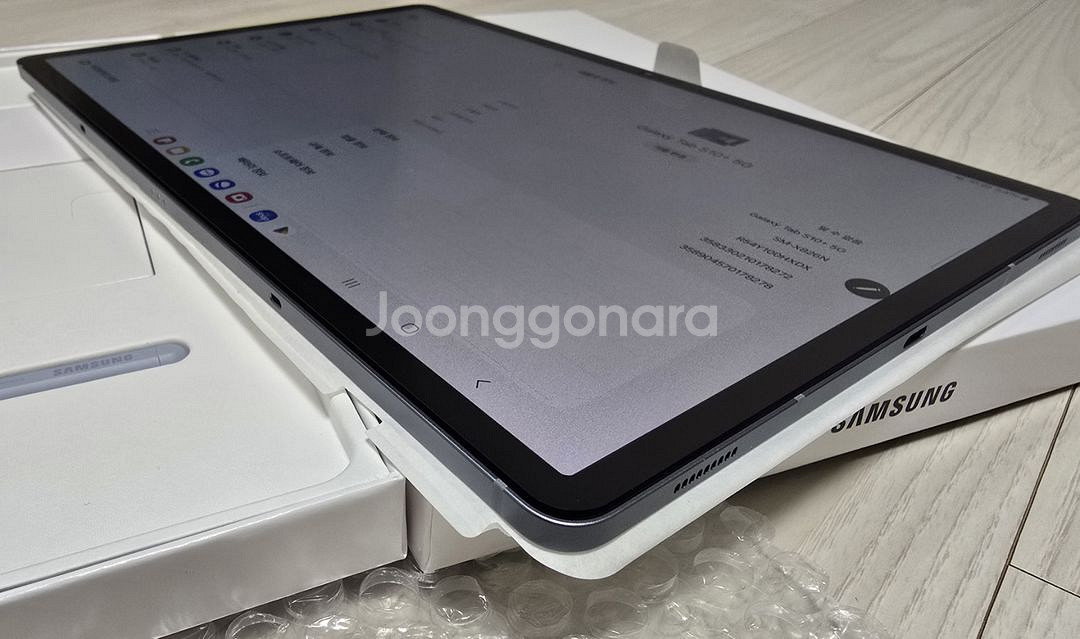 갤럭시탭 S10플러스 256 5G(셀룰러) 판매합니다.--3