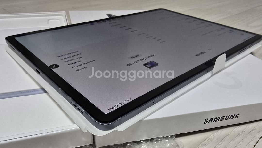 갤럭시탭 S10플러스 256 5G(셀룰러) 판매합니다.--4
