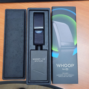 훕 WHOOP 4.0 웨어러블 팝니다.