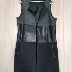 여자검정조끼 검정베스트