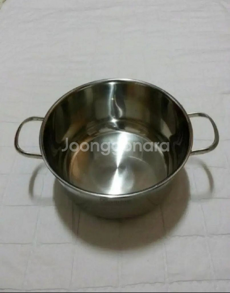 스텐냄비,찜기세트(새것)--1