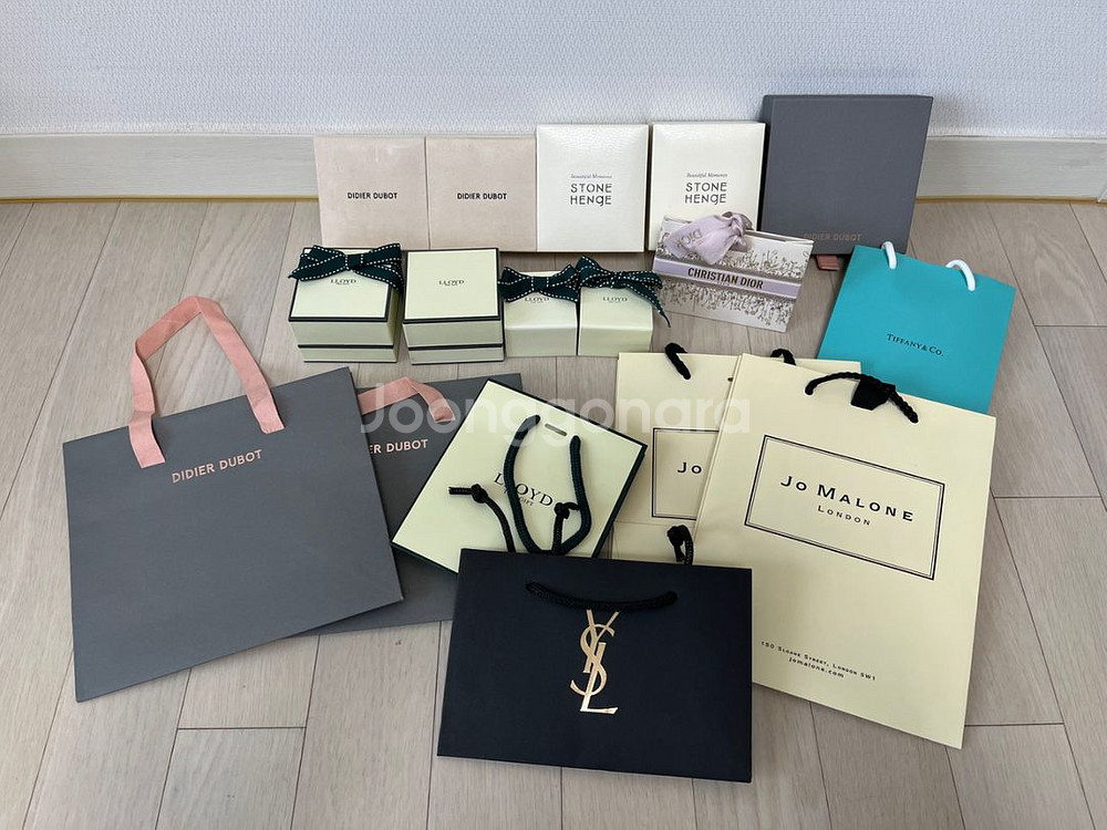 디디에두보 스톤헨지 조말론 로이드 포장 쇼핑백--1