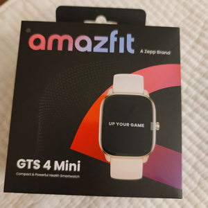 어메이즈핏 gts4 mini 화이트