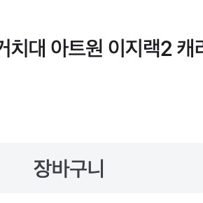 아트원 이지랙2 캐리어 팝니다