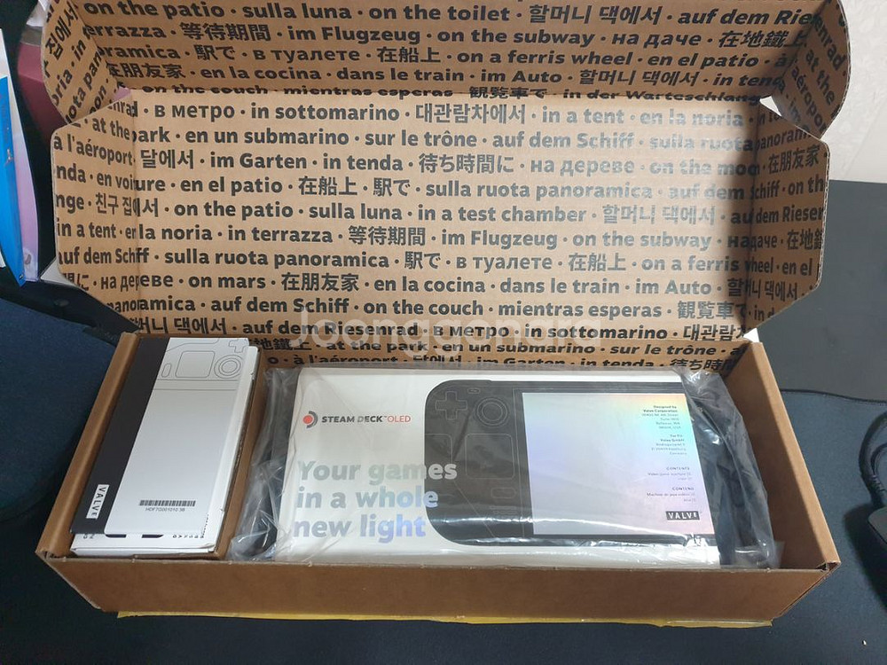 스팀덱 OLED 512GB(보증기간 남음)팝니다. 풀박--2