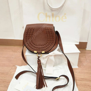 끌로에 태슬 새들백