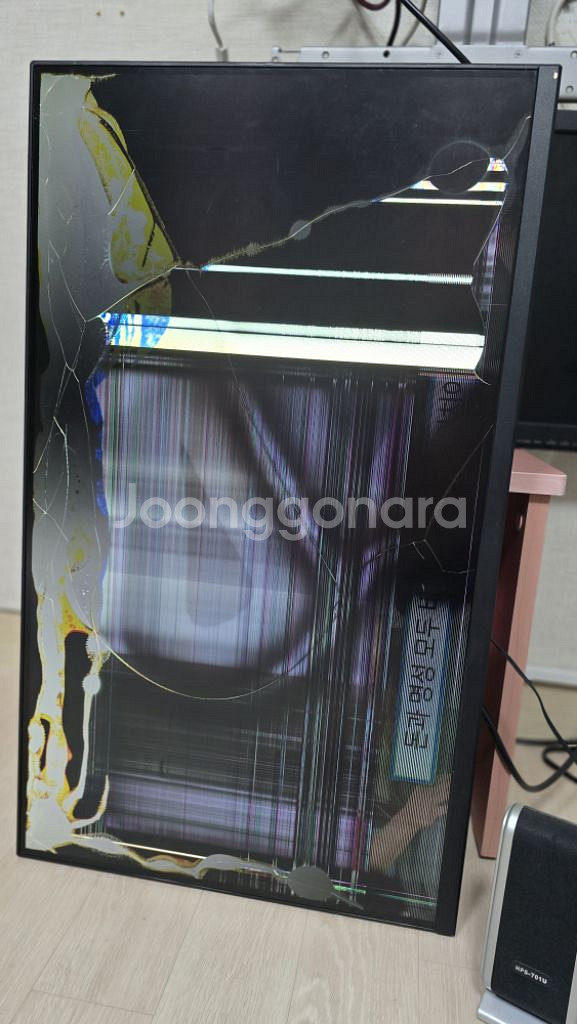 한성 Tfg32f14f 모니터 부품용 팝니다--4