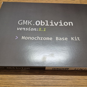 GMK Oblivion V3.1 Monochrome