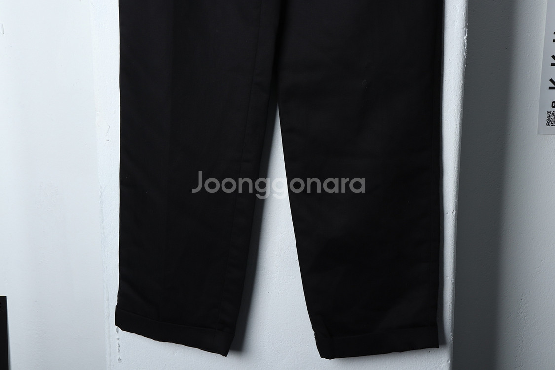 (M) 브랜드빈티지 슬랙스 경량 바지 마시모두띠 블랙--3